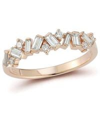 Nephora - 14K Rose 0.64 Ct. Tw. Diamond Stackable Ring - Lyst