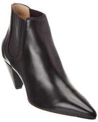 Tod's - Tods Leather Bootie - Lyst
