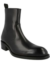 Brioni - Vitello Roma Leather Boot - Lyst
