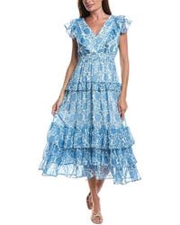 LAYERED WITH LOVE - Embellished Maxi Dress - Lyst