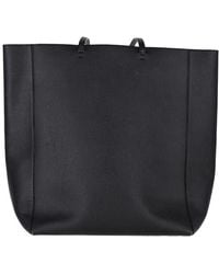 Stella McCartney - Black Faux Leather Superstellaheroes Tote (authentic Pre- Loved) - Lyst