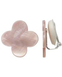 Margo Morrison - Silver Pearl Clip-on Earrings - Lyst