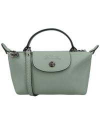 Longchamp - Le Pliage Xtra Xs Leather Pouch - Lyst