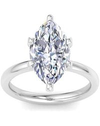 SuperJeweler - 14K 4.00 Ct. Tw. Lab-Grown Diamond Ring - Lyst
