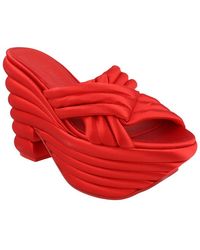 Ferragamo - Rey Platform Sandal - Lyst