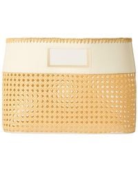 BTB Los Angeles - Ellie Small Cane & Leather Tote - Lyst