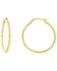 HAWLEY ST - 14K Polished Earrings - Lyst