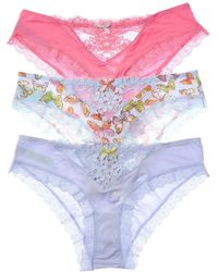 Honeydew Intimates - Set Of 3 Willow Hipster - Lyst