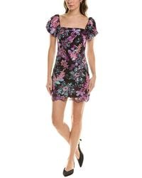 Fate - Embellished Mini Dress - Lyst