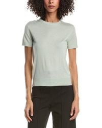Theory - Basic Wool T-Shirt - Lyst
