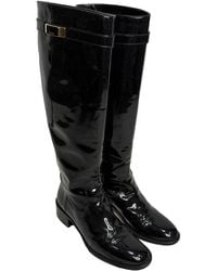 Fendi - Leather Riding Boot (Authentic Pre-Loved) - Lyst