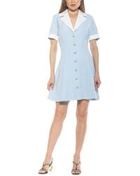 Alexia Admor - Linus Collared Dress - Lyst