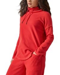 Lilla P - Rounded Hem Mock Neck - Lyst