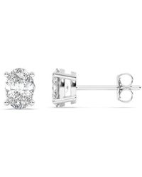 Lab Grown Diamonds - 14K 2.00 Ct. Tw. Lab-Grown Diamond Earrings - Lyst