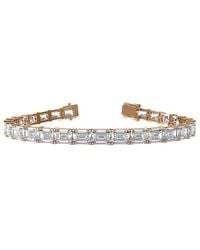 Lab Grown Diamonds - 14K Rose 13.50 Ct. Tw. Lab-Grown Diamond Bracelet - Lyst