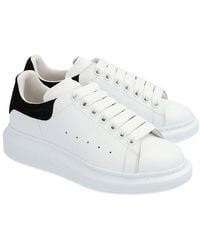 McQueen - Calfskin Leather Larry Sneaker (Authentic Pre-Loved) - Lyst