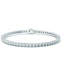 Lab Grown Diamonds - 14K 1.00 Ct. Tw. Lab-Grown Diamond Tennis Bracelet - Lyst