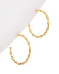 Eye Candy LA - Luxe Collection 24k Plated Cz Lana Earrings - Lyst