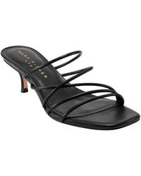 Marc Fisher - Banna Leather Sandal - Lyst