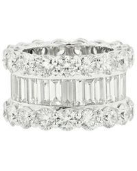 Diana M. Jewels - Fine Jewelry 18K 14.00 Ct. Tw. Diamond Eternity Ring - Lyst