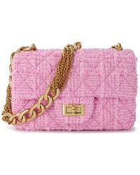 Tiffany & Fred Paris - Wool & Leather Crossbody - Lyst
