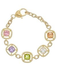 Juvell - 18K Plated Topaz Bracelet - Lyst