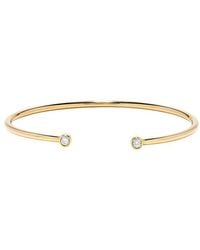 H.J. Namdar - 14K 0.20 Ct. Tw. Diamond Stackable Bracelet - Lyst