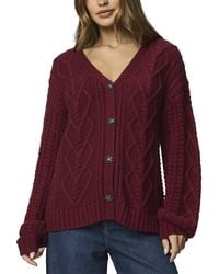 Splendid - Harlow Hearts Cardigan - Lyst