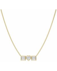 Lab Grown Diamonds - 14K 3.75 Ct. Tw. Lab-Grown Diamond Necklace - Lyst