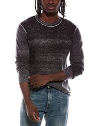 Autumn Cashmere - Inked Crewneck High Rib 100% Cashmere Sweater - Lyst
