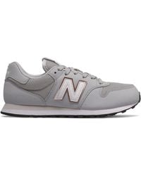 new balance mujer gris y blanco