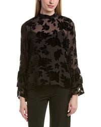 FLORA BEA NYC - Coza Silk-Blend Top - Lyst