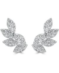 Sabrina Designs - 14k 1.03 Ct. Tw. Diamond Cluster Earrings - Lyst