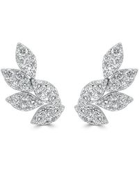 Sabrina Designs - 14k 1.03 Ct. Tw. Diamond Cluster Earrings - Lyst