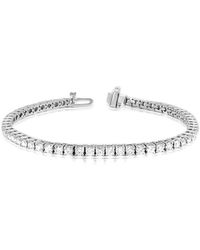 Diana M. Jewels - Diana M. Fine Jewelry 14K 4.00 Ct. Tw. Lab Grown Diamond Tennis Bracelet - Lyst