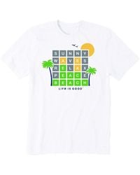 Life Is Good. - Crusher-Lite T-Shirt - Lyst