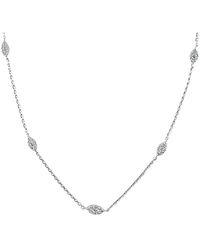 Sabrina Designs - 14K 0.32 Ct. Tw. Diamond Station Necklace - Lyst