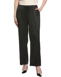 Anne Klein - Pull-On Slash Pocket Wide Leg Pant - Lyst