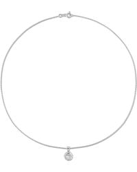 Diamond Select Cuts - 14K 0.14 Ct. Tw. Diamond Necklace - Lyst