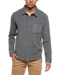Vince - Solid Knit Shirt - Lyst