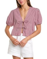 Femme Society - Short Sleeve Top - Lyst