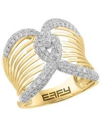 Effy Fine Jewelry - 14K 1.06 Ct. Tw. Diamond Ring - Lyst