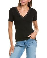 Madewell - Elbow-Sleeve Lace Top - Lyst