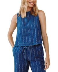 Bella Dahl - Sleeveless Button Back Top - Lyst