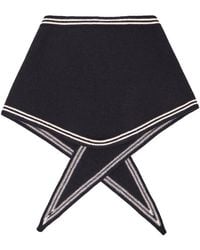 Saachi - Solid Triangle Scarf - Lyst