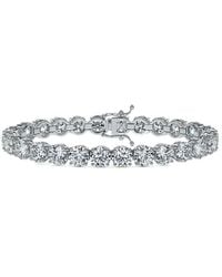 Lab Grown Diamonds - 14K 19.15 Ct. Tw. Lab-Grown Diamond Tennis Bracelet - Lyst