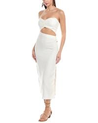 ViX - Solid Sonny Midi Dress - Lyst