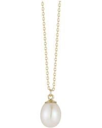 Ember Fine Jewelry - 14k 7mm Pearl Necklace - Lyst