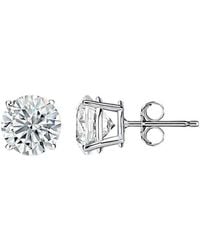 Diana M. Jewels - Diana M. Fine Jewelry 14K 9.00 Ct. Tw. Lab-Grown Diamond Studs - Lyst