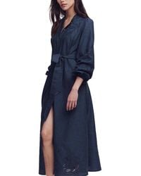 Boden - Petite Mae Linen Blend Shirt Dress - Lyst